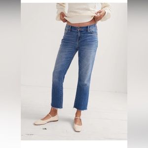 Hatch The Crop Maternity Jeans - Like New, Removed Tags, Worn Maybe 1-2 Times